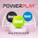 Масажний силіконовий м'яч PowerPlay PP-4354 Silicone Lacrosse Ball (6.3см.) Зелений