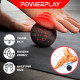 Масажний м'яч PowerPlay PP-4350 Epp Massage Ball (d8) Чорно/Червоний