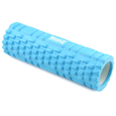 Масажний ролик (роллер) PowerPlay 4342 Massage Roller Синій (30x10см.)