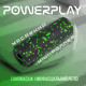 Масажний ролик (роллер) гладкий PowerPlay PP-4346 Mini EPP Foam Roller Чорно/Зелений (15x5,3см.)