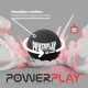 Масажний силіконовий м'яч PowerPlay PP-4354 Silicone Lacrosse Ball (6.3см.) Чорний