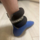 Обважнювачі-манжети для ніг та рук PowerPlay PP-4349 Ankle/Wrist Weights (2шт.*1 kg) (пара) Чорні