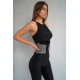 Пояс-корсет для підтримки спини Power System PS-6031 Waist Shaper Grey S/M