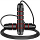 Скакалка швидкісна PowerPlay 4210 Power Weighted Jump Rope Чорна (2,7m.)