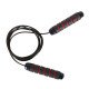 Скакалка швидкісна PowerPlay 4210 Power Weighted Jump Rope Чорна (2,7m.)