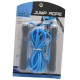 Скакалка PowerPlay 4204 Classic Jump Rope Голубая (2,7m.)