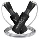 Скакалка скоростная с подшипниками PowerPlay 4209 Sport Jump Rope Черная (3m.)