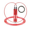 Скакалка швидкісна на підшипниках алюмінієва MadMax MFA-286 Speed jump rope Red