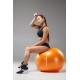 М'яч для фітнесу (фітбол) Power System PS-4012 Ø65 cm PRO Gymball Orange