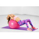 М'яч для фітнесу (фітбол) Power System PS-4011 Ø55 cm PRO Gymball Pink