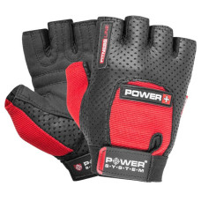 Рукавички для фітнесу Power System PS-2500 Power Plus Black/Red XS