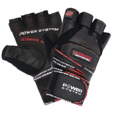 Перчатки для фитнеса Power System PS-2810 Ultimate Motivation Black/Red Line L
