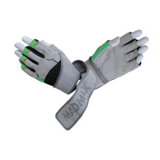 Перчатки для фитнеса MadMax MFG-860 Wild Grey/Green XL