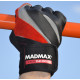 Рукавички для фітнесу MadMax MFG-568 Extreme 2nd edition Black/Red M