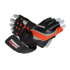 Рукавички для фітнесу MadMax MFG-568 Extreme 2nd edition Black/Red M