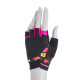 Рукавички для фітнесу MadMax MFG-770 Flower Power Gloves Black/Pink S