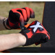 Рукавички для фітнесу MadMax MXG-101 X Gloves Black/Grey/Red XL