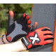 Рукавички для фітнесу MadMax MXG-101 X Gloves Black/Grey/Red XL