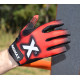 Рукавички для фітнесу MadMax MXG-101 X Gloves Black/Grey/Red XL