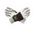 Перчатки для фитнеса MadMax MFG-444 Fitness White L