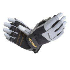 Перчатки для фитнеса MadMax MFG-871 Damasteel Grey/Black XXL