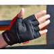 Перчатки для фитнеса Power System PS-2500 Power Plus Black/Red XXL