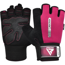 Рукавички для фітнесу RDX W1 Half Pink S