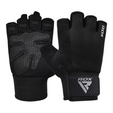 Рукавички для фітнесу RDX W1 Half Black Plus XL