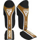 Захист гомілки та стопи RDX SHIN INSTEP AURA PLUS T-17 Black Golden M