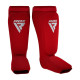 Захист гомілки та стопи RDX Shin Instep Foam Red/White M