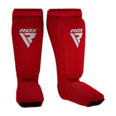 Захист гомілки та стопи RDX Shin Instep Foam Red/White L