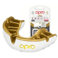 Капа OPRO Gold доросла (вік 11+) White/Gold (art.102504005)