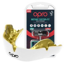 Капа OPRO Instant доросла (вік 11+) White/Gold (art.102520006)