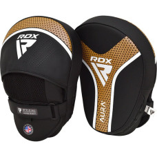 Лапы боксерские RDX FOCUS PAD AURA PLUS T-17 Black Golden