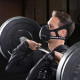 Маска для тренування дихання Phantom Training Mask Black S