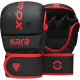 Рукавиці для ММА RDX F6 KARA Matte Red Plus L/XL (капа у комплекті)