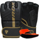 Перчатки ММА RDX F6 KARA Matte Golden L (капа в комплекте)