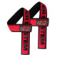 Лямки для тяги Power System PS-3401 Lifting Straps Duplex Black/Red