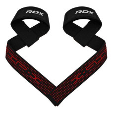 Лямки для тяги RDX S4 Gym Cotton Gel Straps Black Plus