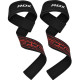 Лямки для тяги RDX S4 Gym Cotton Gel Straps Black Plus