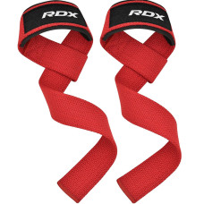 Лямки для тяги RDX W1 Gym Single Strap Red Plus