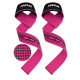 Лямки для тяги RDX S4 Gym Cotton Gel Straps Pink Plus