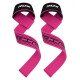 Лямки для тяги RDX S4 Gym Cotton Gel Straps Pink Plus