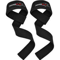 Лямки для тяги PowerPlay 7065 Classic Lifting Gym Straps Чорні