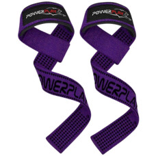 Лямки для тяги PowerPlay 7064 Lifting Gym Straps Фіолетові