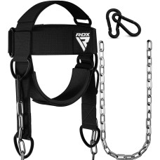 Тяга для шиї RDX H2 Neck Harness Black Plus