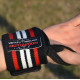 Бинти для зап'ясть (кистьові бинти) Power System PS-3500 Wrist Wraps Red/Black (пара)