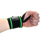 Кистьові бинти MadMax MFA-298 Wrist Wraps 18" Black/Green (пара)