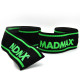 Бинти на коліна MadMax MFA-299 Non slide & slip knee wraps 2.0m Black/Green