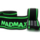 Бинти на коліна MadMax MFA-299 Non slide & slip knee wraps 2.0m Black/Green